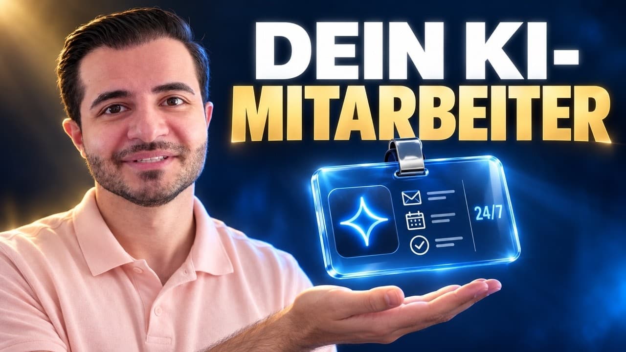 Vorschaubild zum Video „KI-Agenten, die nie Feierabend machen: So baust du dir einen KI-Assistenten“